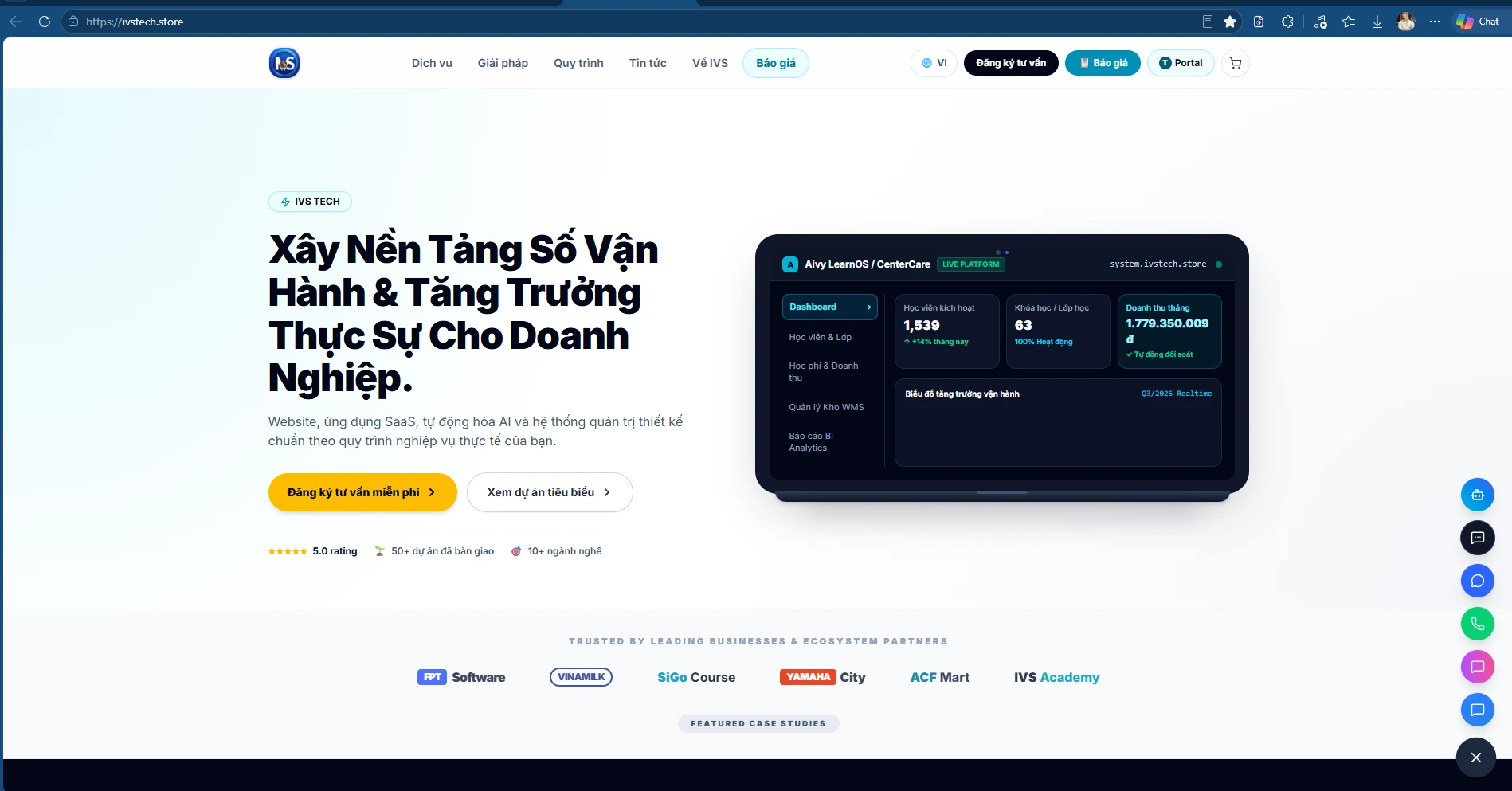 IVS TECH applied technology and digital operations